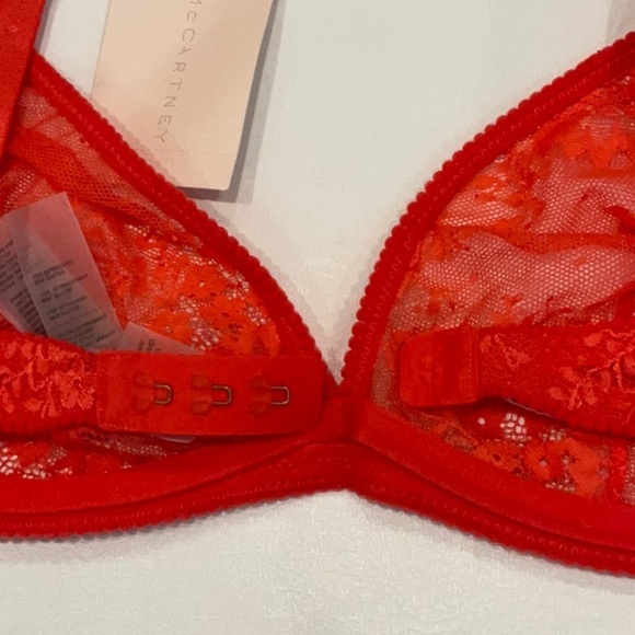 NWT Stella McCartney Gwyneth Gazing Lace See Through Under Wired Bras Size 36C - Picture 11 of 11